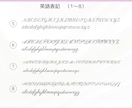 大人かわいい箔押し名刺をセミオーダーで制作します 【印刷◎】名刺から伝わる♪ふんわり大人可愛い世界観 イメージ6