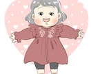 お子様の似顔絵をゆるかわに描きます SNSアイコンやプレゼントにオススメ！ イメージ1