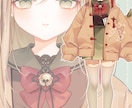 Live2Dパーツ分けイラスト制作いたします 理想の可愛い姿にお仕立ていたします イメージ3