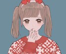 女の子・キャラクター等、可愛いアイコン制作します 二次利用◎ツイッター、LINE等のアイコンをお求めの方へ♪ イメージ1