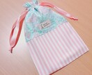 製作キットで【コップ袋・巾着袋】が簡単に作れます 製作中に困った際はサポートします★入園入学準備品キット イメージ5