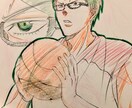 ご依頼のキャライラスト描きます プロではないが安くて早いイラストの完成が可能です！！ イメージ3