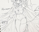 アイコン、1枚絵、修正無制限！？アナログ描きます SNSで活動したいな、かわいいイラストが欲しい方へ！ イメージ4