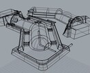 3Dモデリング承ります（Rhino対応）ます 図面から3D化・修正・データ出力対応 イメージ2