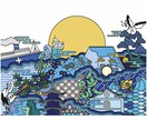 色を味方にしたグラフィックデザインしてます ロゴからグラフィックまで！カラフルが強み！ イメージ1