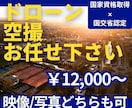 PVやPR動画制作に！愛知発ドローン空撮承ります 国家資格あり!４K映像！法令遵守！低価格！！ イメージ1