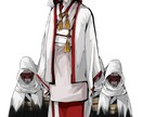 お好みの人物キャラクターの立ち絵と3面図描きます お好みのキャラクターを一緒につくりましょう！ イメージ4