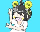 ポップでキャッチーなアイコン、ヘッダーを描きます いっしょうけんめい絵を描くお（＾ω＾） イメージ2