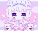 商法利用OK◆カラフルなミニキャラ描きます 周りの小物、ちょっとした背景付き イメージ4