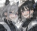 印象的なイラスト描きます Vライバーやゲーム実況者、VTuber、歌い手など！ イメージ4