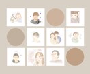 似顔絵でアイコン作成します お気に入りの写真→かわいいイラストアイコンにしてみませんか？ イメージ2