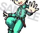 イラスト描きます POP系デフォルメイラスト制作いたします イメージ2