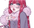 オシャレでPOPなイラストお描きます 絶対後悔したくないしさせないので全力を尽くします☆ イメージ1
