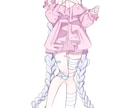 女の子の立ち絵・全身絵お描きします ♦追加料金なしで商用利用が可能です！ イメージ2