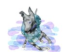 虹の橋を渡った【愛犬】を【イラスト】で甦らせます わんちゃんも【より可愛く♡より格好良く⭐︎】描きます イメージ5