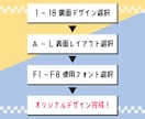 POPで個性的な名刺・カードお作りします 記憶に残る！選ぶだけで作れるオリジナルカード イメージ5