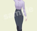 TRPGセッション用のイラストを描きます 線画頑張ります！ 10代20代くらいの女性が得意です！！ イメージ7