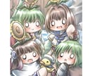 丸い目のぬいぐるみのようなイラスト描きます SNSやブログ、YouTube等にご使用いただけます！ イメージ5