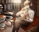 商用利用可！1枚絵描きます 歌ってみたや、配信で使用するサムネイル等、なんでも！ イメージ3