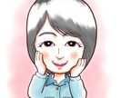 優しさを描く、ふんわり彩る似顔絵をお描きします アイコンや挿絵で優しい印象アップします！ イメージ3