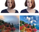 丁寧仕上げ☆美肌・合成・文字入れ等丁寧に仕上げます 美肌・スタイル修正・天気加工などご希望に応じて対応します イメージ3