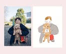 写真１枚から大切な人やペットをやさしく描きます 何でもない日も、記念日も、宝物に イメージ9