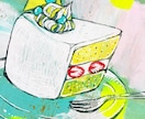 オリジナルの食べ物イラストを制作いたします 多ジャンルで活動中のクリエイターがイラストを描きます。 イメージ3