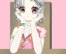 可愛いって思って貰えるようなイラスト描きます 固定キャラ作りたいけど思いつかない、！！という方へ是非！ イメージ4