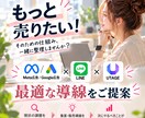 商品はあるのに売れない原因・集客導線を整理します 各種広告×LINE×UTAGEで売れる仕組みをご提案 イメージ1
