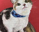 愛猫や愛犬の絵を描いています 油絵に似たチョークアート画です。とてもしっとり仕上がります。 イメージ1