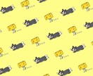 包装紙・雑貨にぴったりのパターンデザイン作ります 【オリジナルの“かわいい”を届けます】 イメージ3