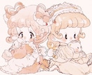 SNS◎心ときめくSNS用アイコンを制作いたします オリジナルキャラクターやお写真を参考にアレンジして制作。 イメージ1