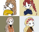ぽってりゆるい。アイテムつきアイコン描きます 【あなた×お気に入りのモノ】で自分らしい世界観*。 イメージ1