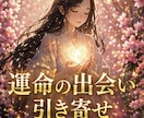 運命の出会いヒーリングで、ご縁を引き寄せます 古い魂の繋がりを浄化し本当に必要なソウルメイトを引き寄せます イメージ1