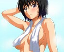 アニメ調の1枚イラストを制作致します 版権、オリジナルキャラ描きます イメージ10