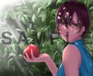 簡単な背景の1枚イラストを制作します 手軽に1枚イラストを求めている方へ イメージ2