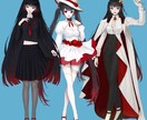 TRPG・IRIAM立ち絵描きます 現役ライバーがあなたのデビューをお手伝いします！ イメージ1