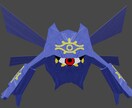 あなたのファンタジーなモンスター案を形にします 格安に3体セットでローポリモデリング！アニメーション付き！ イメージ7