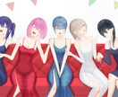 ご希望の金額でイラストを作成いたします 好きな金額で手頃なイラストを作成いたします。 イメージ1