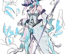 TRPG、Vなどの立ち絵、三面図、を制作できます 魅力的で個性的なキャラクターデザインに！ イメージ7