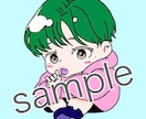 低価格でイラスト(アイコン用等)描きます どんな絵柄でも細かく指示を頂ければ描くことができます！ イメージ1