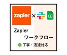 Zapier　稟議書承認フロー構築・自動化します 稟議書の入力から内容のリスト化まで一気通貫して管理できます イメージ1