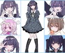 貴方にとって可愛い女の子をより可愛く描きます 安くても納得のいく可愛い女の子アイコンを描きます！ イメージ2