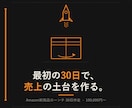 Amazon新商品ローンチを30日伴走します 最初の30日で、Amazon売上の土台を作ります イメージ2
