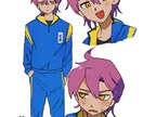 ポップなアニメ絵柄で描きます ポップでカッコいい一枚絵をどうですか？ イメージ5