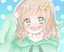 かわいいアイコン・ヘッダーを作成します ゆるふわ〜アニメ風など絵柄相談受け付けます！ イメージ1