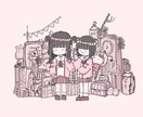 実績100体以上！ゆるいイラストを制作します 商用利用〇 どのようなポーズにも対応しています！ イメージ10