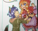 似顔絵や二次創作、一次創作などお描きします デジタル、アナログ両方お受け出来ます。 イメージ7
