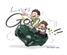 ポップな可愛いイラスト描きます アイコンやオリジナルグッズ制作など様々なご利用可能です！ イメージ3