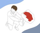 SNSのアイコン、結婚式などで使える似顔絵ます 結婚式のタピストリー、贈り物に添えたり、喜ばせるアイテム イメージ2